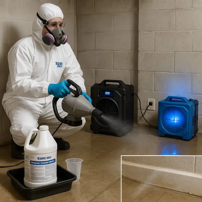 Sanitization and Odor Removal process in Lookout Mountain, TN