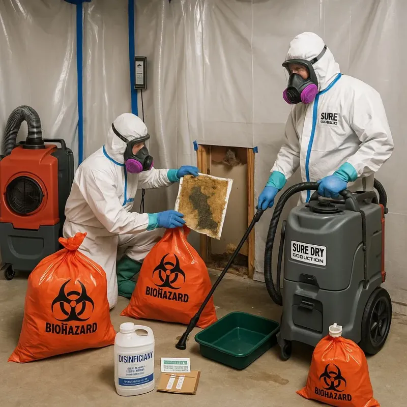 Contaminated Water Handling Protocols process in Lookout Mountain, TN